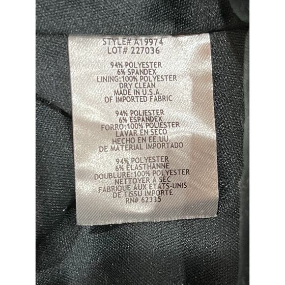 Betsy & Adam Off The Shoulder Pine Green Ruffle Bow Back Gown New Sz 8 USA - Picture 14 of 16